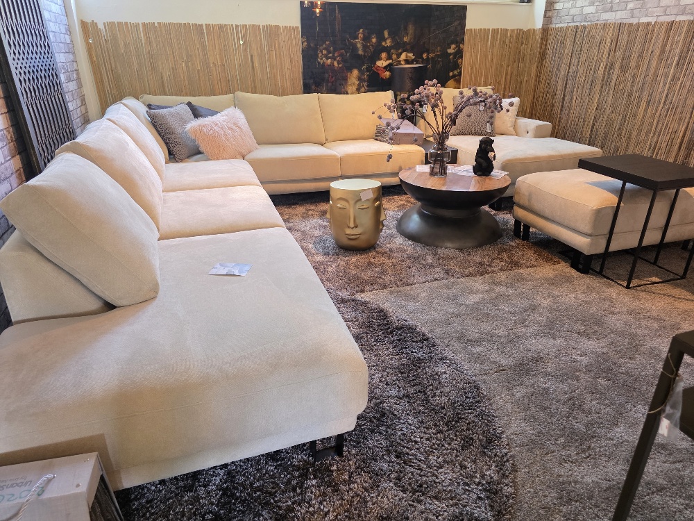 Milan U bank UrbanSofa Monti Sand Betim meubelen